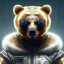 Placeholder: Cyberpunk Portrait of cyborg bear child with brown hair and with cute face, north pole snowy vibe , perfect composition, hyperrealistic, super detailed, 8k, high quality, trending art, trending on artstation, sharp focus, studio photo, intricate details, highly detailed, by greg rutkowski