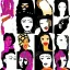 Placeholder: Black woman popart profile