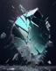 Placeholder: AI shattered glass marble art realisticv2 surrealism 4k resolution art
