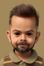 Placeholder: Virat Kohli toddler, dramatic lighting, hyper-realistic