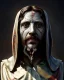 Placeholder: "Jesus, mysterious Kenku male, bird, full-scale head and shoulders portrait, 8k resolution concept art portrait by Greg Rutkowski, Artgerm, WLOP, Alphonse Mucha dynamic lighting hyperdetailed intricately detailed Splash art trending on Artstation triadic colors Unreal Engine 5 volumetric lighting Splash art fantasy"