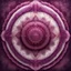 Placeholder: Hyper Realistic marble patterned mandala design maroon & purple with vignette effect