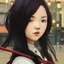 Placeholder: cassandra cain as a college student, eating ramen, bokeh, beautiful face!!!!, 2 7 years old, cg animation, lifelike, animated, realistic, character select portrait, by artgerm, greg rutkowski, alphonse mucha, 3d