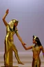 Placeholder: [ancien Egypt, real photography, pharaoh's throne room in background] The dance begins with slow, deliberate movements that mirror the rising sun over the horizon. Satiah's arms unfurl like delicate petals, capturing the essence of the lotus, a symbol of creation and rebirth. Her fingers trace intricate patterns in the air, evoking the cosmic dance of the heavens, where gods and stars move in a harmonious choreography. As the music's tempo quickens, Satiah's dance becomes more energetic and dyn