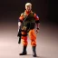 Placeholder: G.i. Joe toy camouflage khaki doll angry Donald Trump orange face with boots full body in package high resolution 2019, in a box with gun