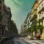 Placeholder: Cornershop,flowers shop, Beaux Arts architecture,+palladio+liveable street+detailed facades+green city,uphill road,trees on walkway,elegant avenue, biopunk+Bueno Aires,vienna, alphonse mucha, greg rutkowski,matte painting, cryengine, hyper detailed, felix kelly, fantasy art, seb mckinnon"