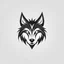 Placeholder: create a minimalist vector wolf logo