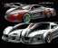 Placeholder: Car Supercar Vector 3d rendering Vector collage