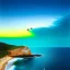 Placeholder: fullbody Drawing of 'sketch of Seagulls on the rocks,lightkouse,beach,sunset,ocean',intricate detail,andrea bonelli,Kilian Eng,Ohrai,evan lee,Aleksandr Sidelnikov,KyuYong Eom,three quarters frontal aerial view,toned colors,32k