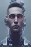 Placeholder: cyberpunk, head, men, portrai