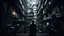 Placeholder: Hogyan is érthetné a második emeleti lakó a földszinten élő nyomorúságát? high contrast, detailed, thriller, deep dark colors, gloomy, cinematic