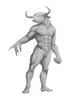 Placeholder: Centaur, a man with a bull's head