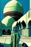 Placeholder: midnight mosque70s sci fi art