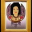 Placeholder: framed Portrait of Nina Dominic, also known as Tammy Gun, is a wise woman and member of the Celestial Order of Hathor in the 1920s nina is beautiful and powerful