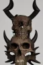 Placeholder: a devil's skull with circuitry for horns