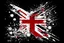 Placeholder: england flag proud english icons design style of pollock