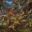 Placeholder: Mythical and legendary creatures with detailed details, complete and clear painting components, full HD painting resolution, 4K, 8K, 16K,