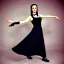 Placeholder: Wednesday Addams dance, artistic