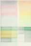 Placeholder: Abstract watercolour in the style of Agnes Martin. Pastel colours