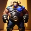 Placeholder: Ultra detailed fullbody Portrait in oil on canvas of overwatch character-ROADHOG with armor,extremely detailed digital painting,intense stare, extremely detailed face, crystal clear eyes, mystical colors ,perfectly centered image, perfect composition, rim light, beautiful lighting,masterpiece ,8k, stunning scene, raytracing, anatomically correct, in the style of Steve Jung and robert e howard and Wizyakuza and Ohrai Noriyoshi and Simon Bisley and uncannyknack and kilory.