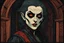 Placeholder: museum quality color woodcut of a sewer dwelling Nosferatu vagabond female vampire with highly detailed hair and facial features , in the style of Gustave Baumann, with a fine art , graphic novel aesthetic, highly detailed, finely cut ,8k render,