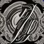 Placeholder: logo with the letter R end N, black and white