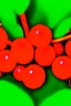 Placeholder: Sumptuous red berries; post-impressionism; abstract art; Vincent Van Gogh