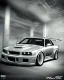 Placeholder: potrait of skyline r34 vector