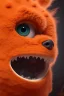 Placeholder: Microscope photography of a crying cute bacteria furry orange character from Planet Mercury , photorealistic, 3D, unreal engine, octane render, intricate details, Studio Professional Photography, Top Light, 35mm lens, on flat white background