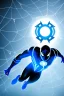 Placeholder: spider-man, DC blue lantern, blue lantern symbol