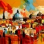 Placeholder: Abstract painting Rome