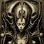 Placeholder: In HR Giger's artwork, the biomechanical theme often extends to the representation of human figures, including depictions of multiple female figures. Giger's two-girl biomechanical imagery is characterized by the fusion of organic and mechanical elements, creating a disturbing and otherworldly vision of female forms. The two-girl biomechanical compositions by Giger often feature twisted and contorted bodies intertwined in a surreal and unsettling manner. The intricate details and dark color pal