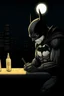 Placeholder: Depressive batman night tokio drinks