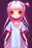 Placeholder: Loli wearing long nightgown