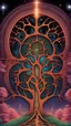 Placeholder: mystic tree meditation temple dmt