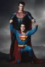 Placeholder: Elvis Henry Cavill Superman - full color digital photograph