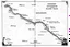 Placeholder: a scan of an ancient Cree road map of a fictional place, printed black and white but has since been stained and weathered