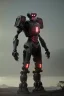 Placeholder: dark armor robot ai soldier mech dystopian scary gladiator predator monster