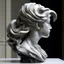 Placeholder: marble sculpted hair