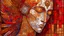 Placeholder: In Margaret Macdonald's art style, surreal, male angel, glitter, shimmer, glitter, shimmer, iridescent, bright colors, garnet, brown, burnt sienna, rust, silver, white, beige, snakeskin, hyper detail, hyper realistic, splash art , concept art, medium shot, intricate detail, color depth, drama, 2/3 face angle, side light, colorful background