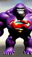 Placeholder: king Kong/Superman/thanos hybrid,The image should be highly detailed and have accurate lighting and shadows to create a realistic appearance. The object or scene is positioned in a visually pleasing and balanced composition, angle from above --Ambient Occlusion --Anti-Aliasing FKAA --TXAA --RTX --SSAO --OpenGL-Shaders --Post Processing --Post-Production --Cell Shading --Tone Mapping --insanely detailed and intricate --hyper maximalist --dynamic pose --photography --volumetric --ultra-