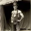 Placeholder: 1920s male circus performer