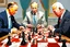 Placeholder: Putin, President Xi Of China And Joe Biden Play Chess With A Pigeon,Ufo And Atomic Bomb Mushroom Cloud,Complex Surgical Instruments Intermixed With A Newborn Boy,Minimalism,Painting By Adrian Ghenie,Rene Magritte,Pablo Picasso,Michelangelo,Salvador Dali,Lucian Freud