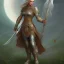 Placeholder: marigold norse goddess warrior spear