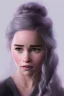 Placeholder: emilia clarke, head and shoulders portrait, head and, 8k resolution concept art portrait by Greg Rutkowski,