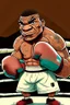 Placeholder: Mike Tyson American boxer ,cartoon 2d