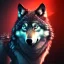 Placeholder: depth of field, wolf, extreme detail,ultra realistic,scary, red and blue eyes, Photorealism, macro lens 40mm,bokeh, cinema4d, 8k, unreal engine 5, redshift render, octane render