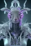 Placeholder: sheep brain cyborg, matrix style