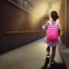 Placeholder: a cute little girl who is around the age of 6 years ago caring her school bag as she is on her way to school , dramatic, dramatic lighting, volumetric lighting, hyperrealism, 8k, high quality, photorealistic, lot of details