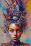 Placeholder: A bold, graffiti-style portrait of an individual surrounded by expressive, street art-inspired elements, including vibrant colors, dynamic brushstrokes, and urban motifs, encapsulating the subject's unique personality and connection to their city's cultural scene.